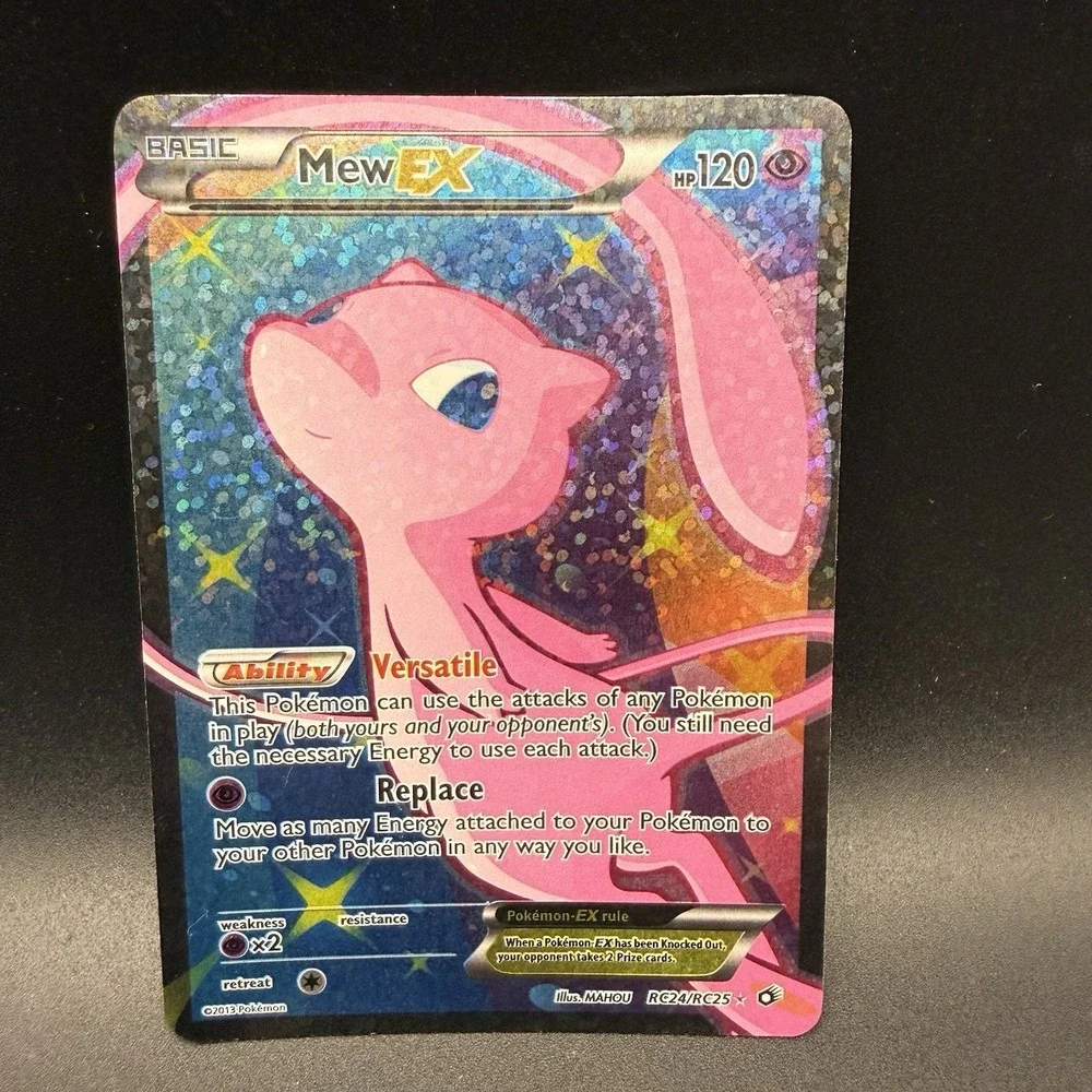 Pokemon Mew EX (Full Art) RC24/RC25 Legendary Treasures Radiant Collection LP